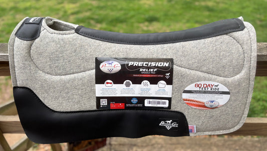 Precision Relief Felt Saddle Pad