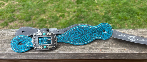 Spur Strap Aqua Floral