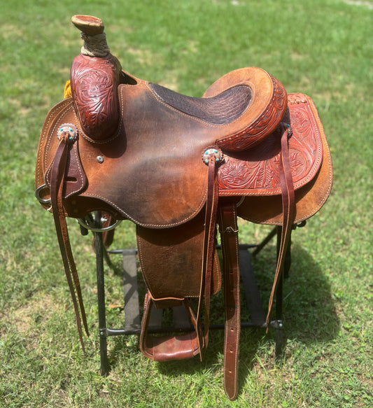 14" El Paso Saddle Co Roping Saddle