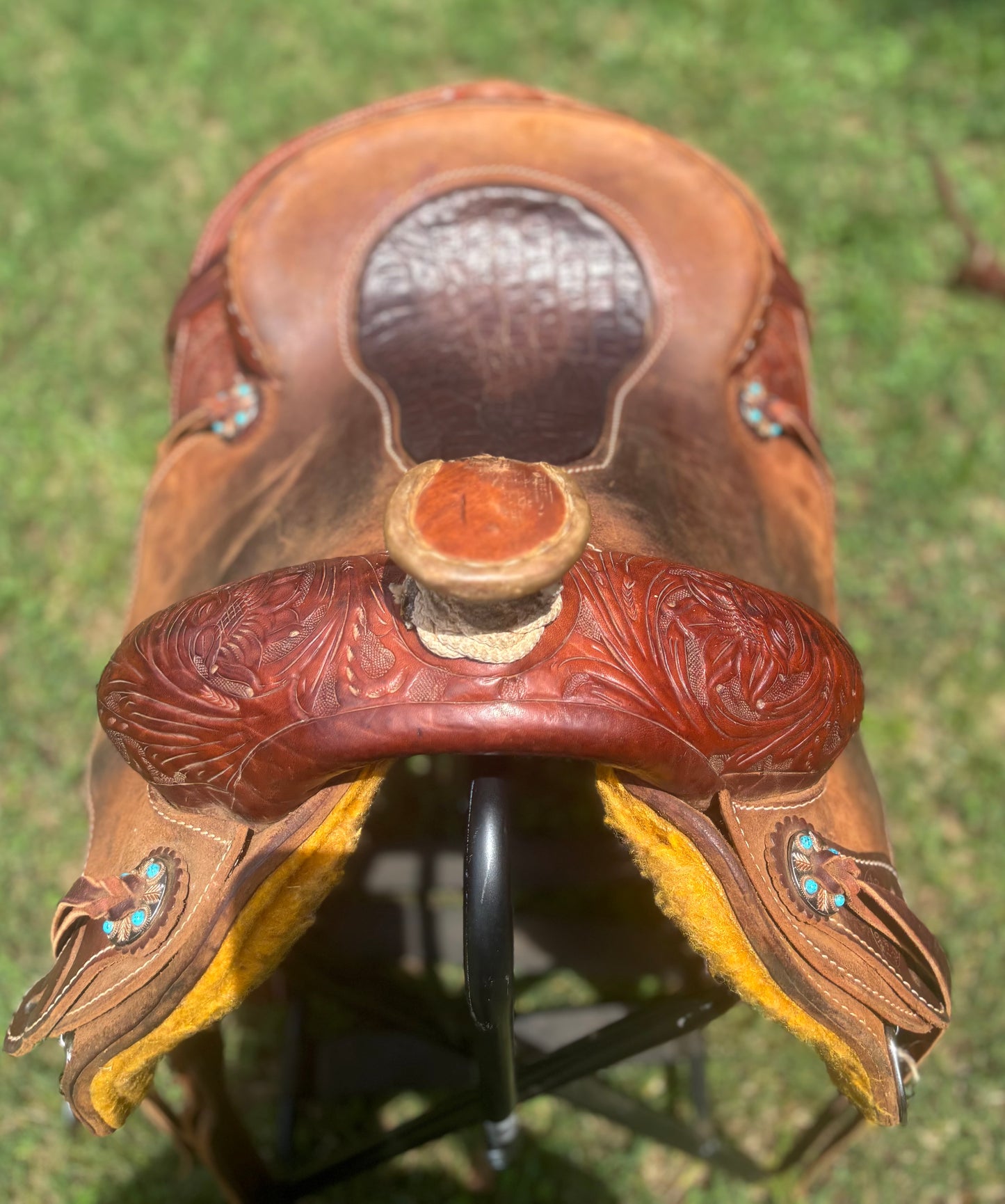 14" El Paso Saddle Co Roping Saddle
