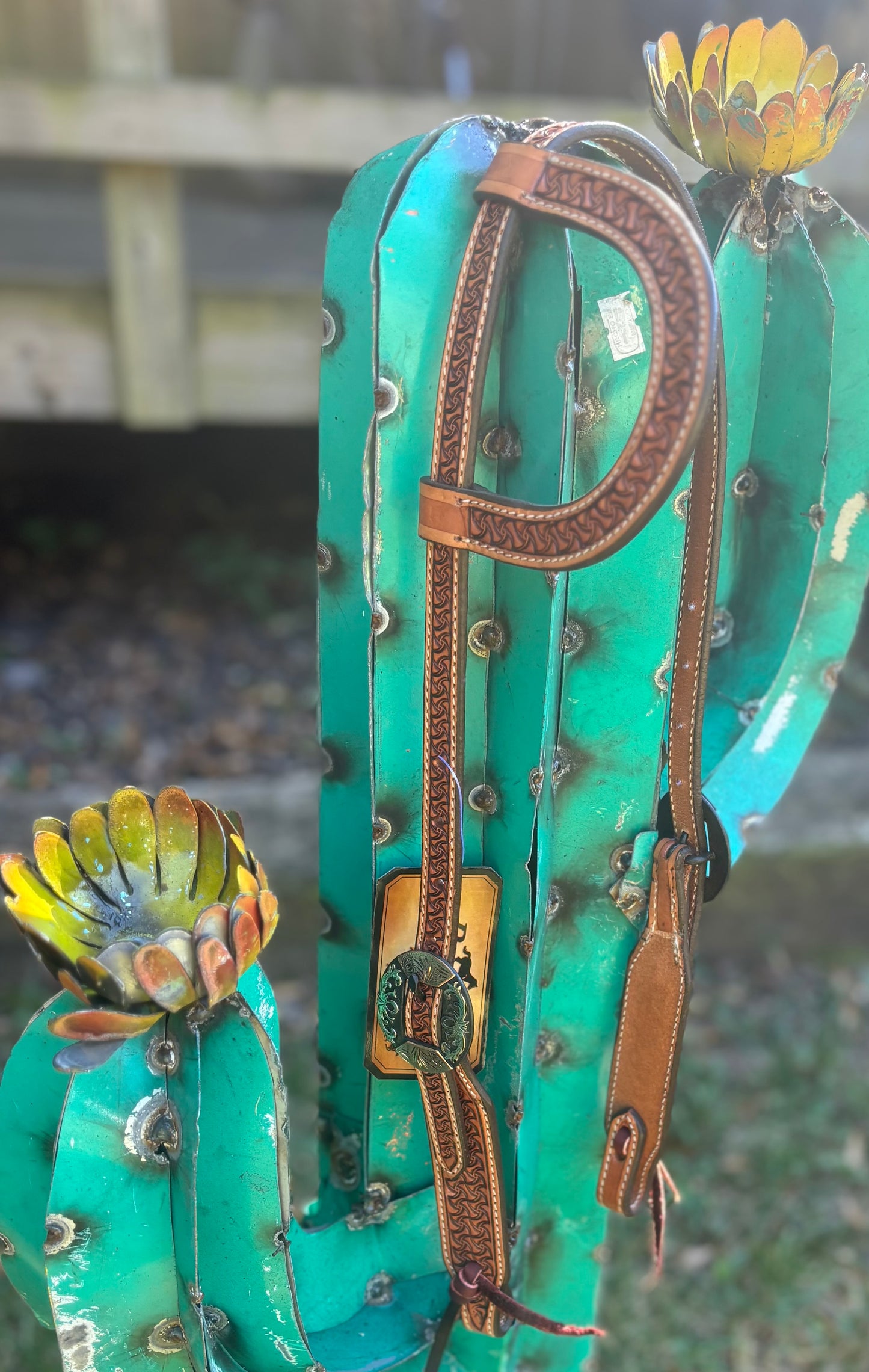 PC Two-Tone Windmill One Ear Headstall