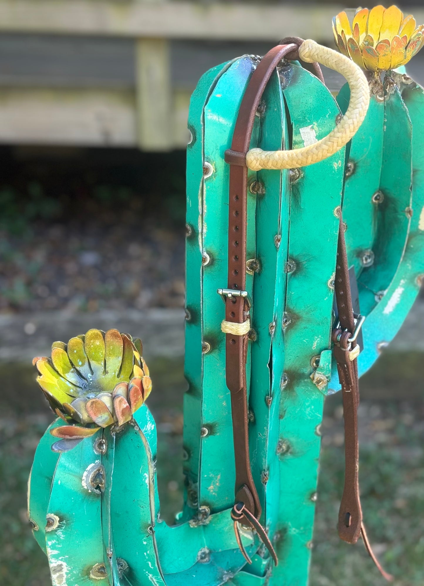 Ranch Rawhide Trimmed 5/8 " One EarHeadstall