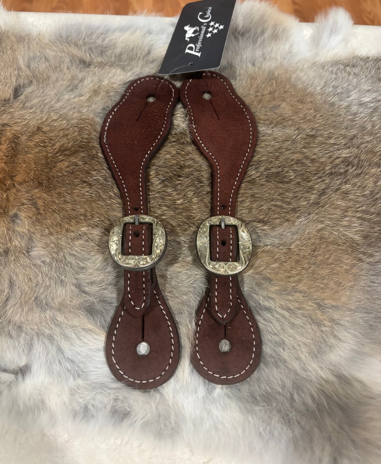 PC WOMEN'S/YOUTH CHOCOLATE SPUR STRAP
