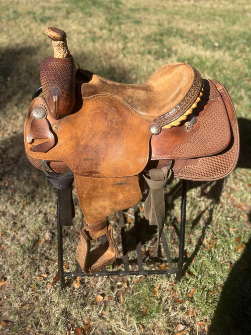 Used Premier Roping Saddle