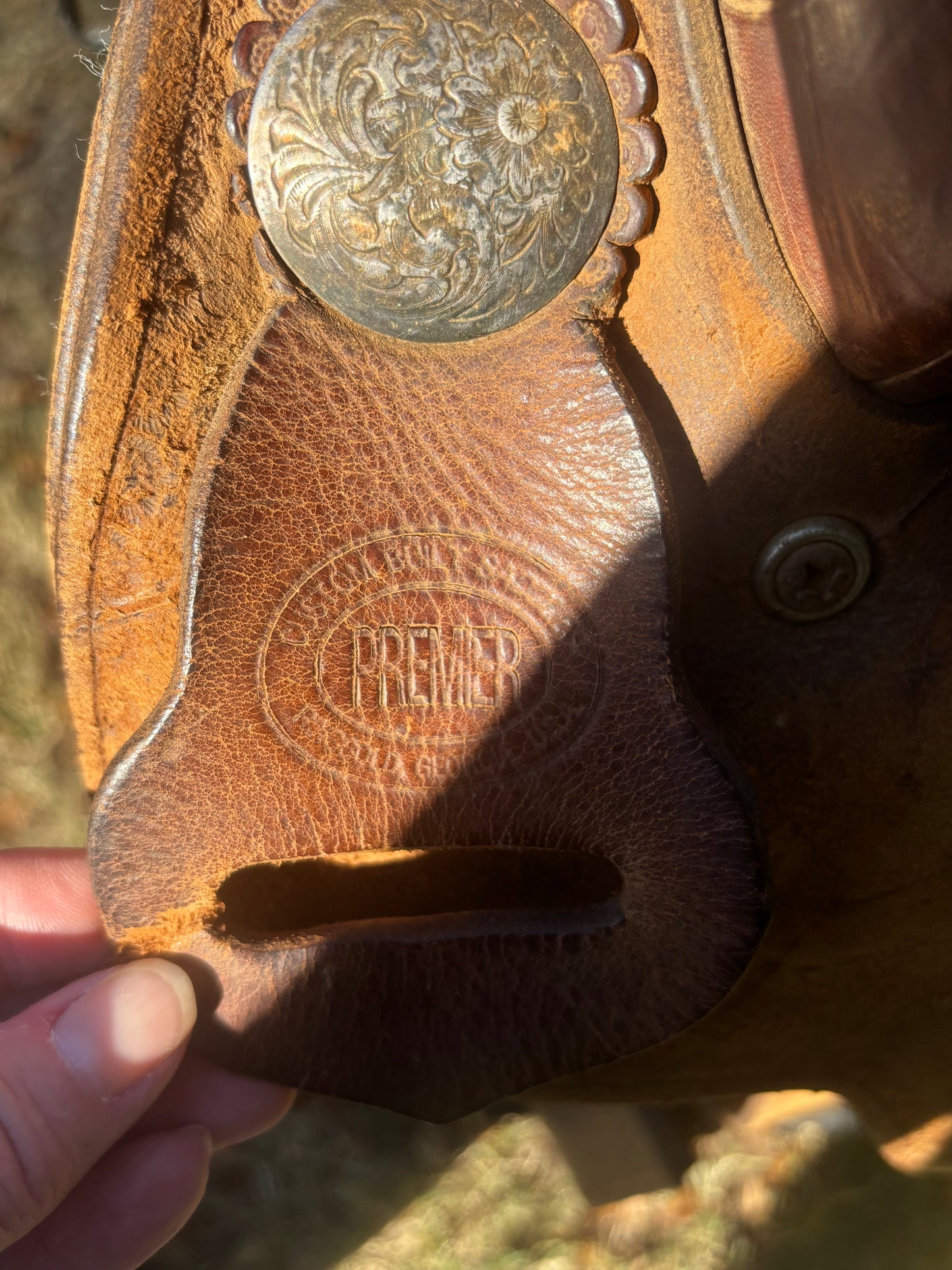 Used Premier Roping Saddle