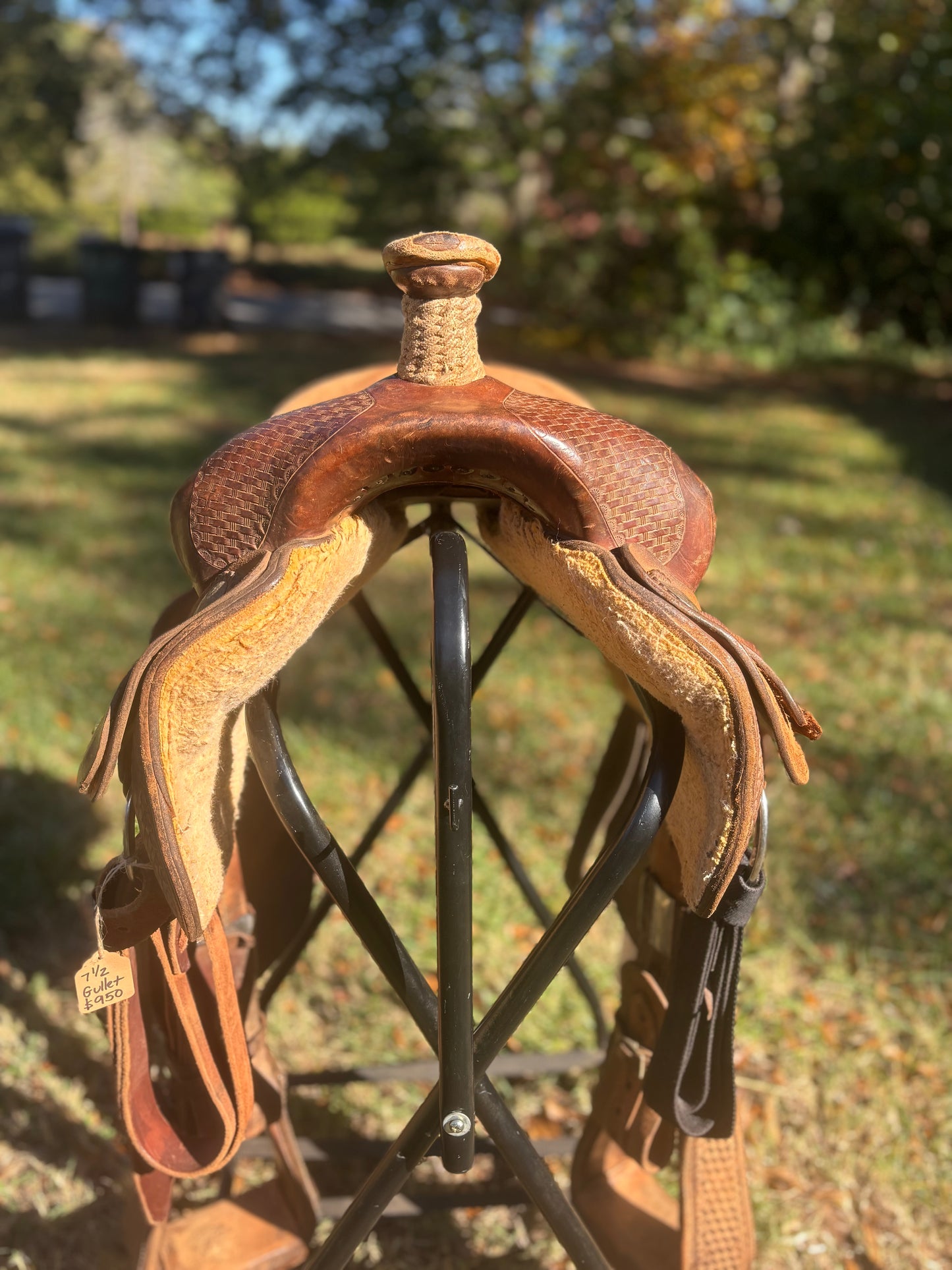Used Premier Roping Saddle