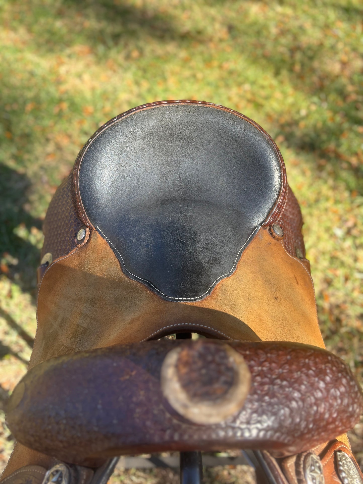 Used 15 in Marlene McRae Barrel Saddle by Cactus Saddlery