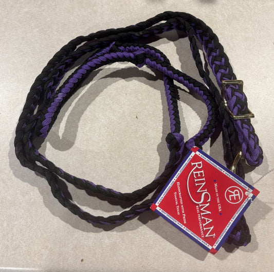 Nylon Barrel Reins by Reinsman