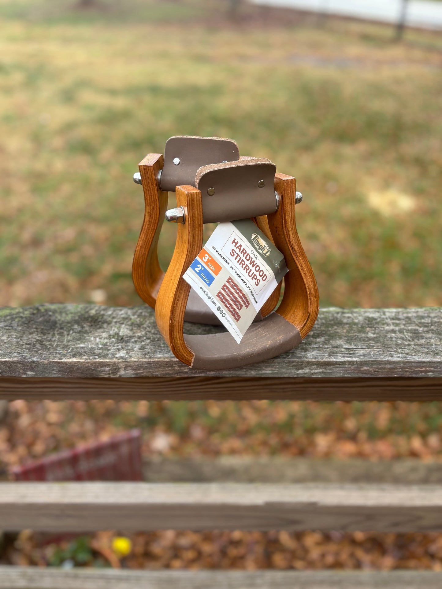 Tough One Oak Hardwood Stirrups