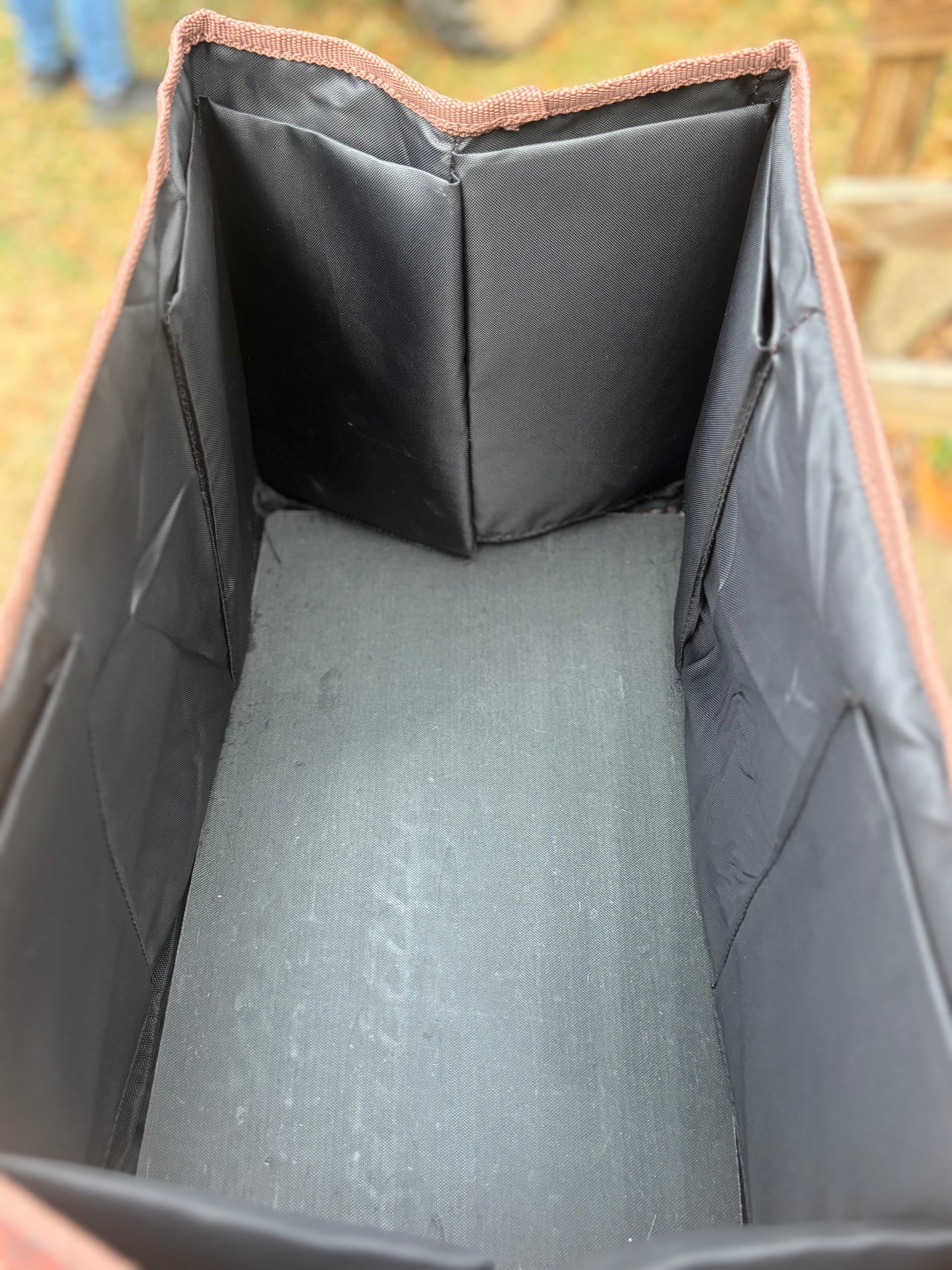 Deluxe Tooled Leather Grooming Bag