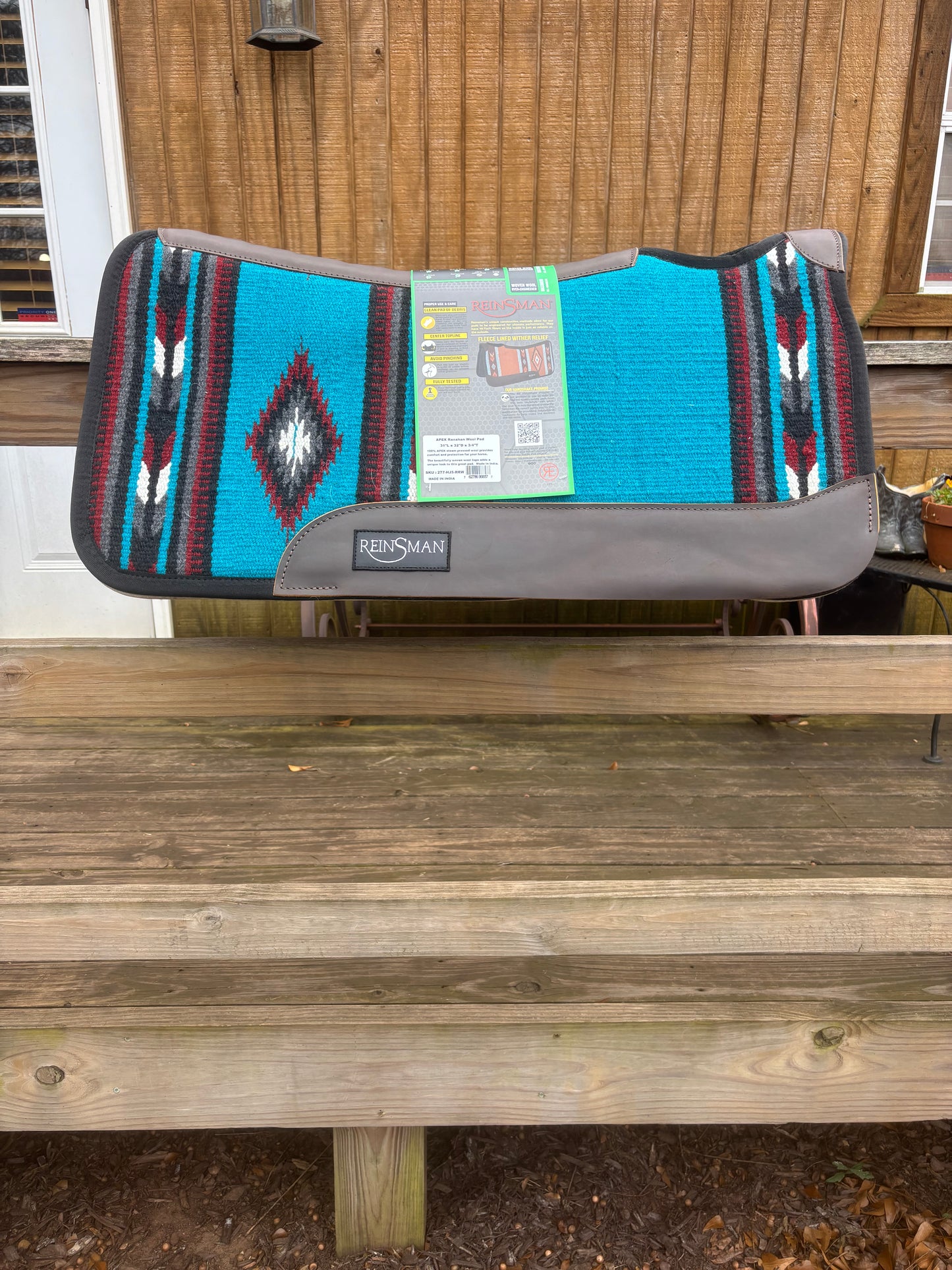 Reinsman Apex Ranahan Wool Pad
