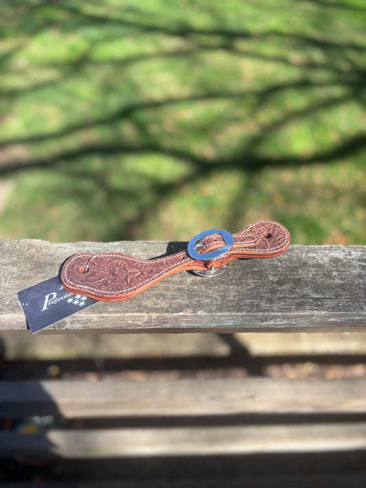 Professionals Choice Natural Floral Spur Strap- Women's