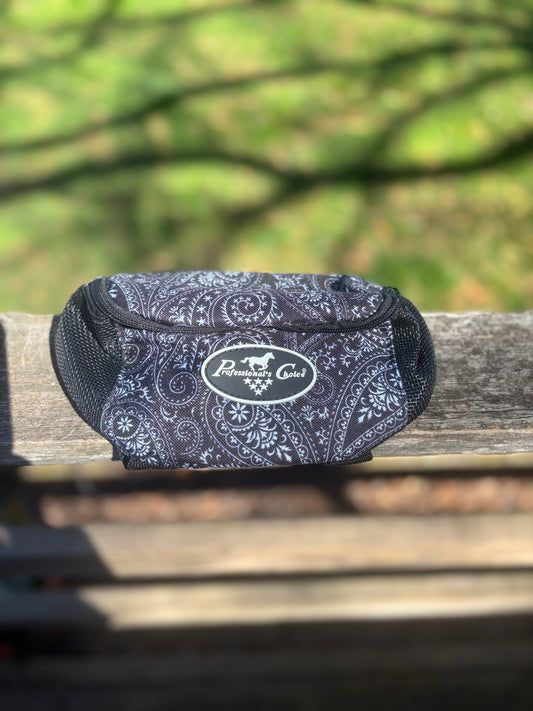 Pommel Bag Paisley/Black