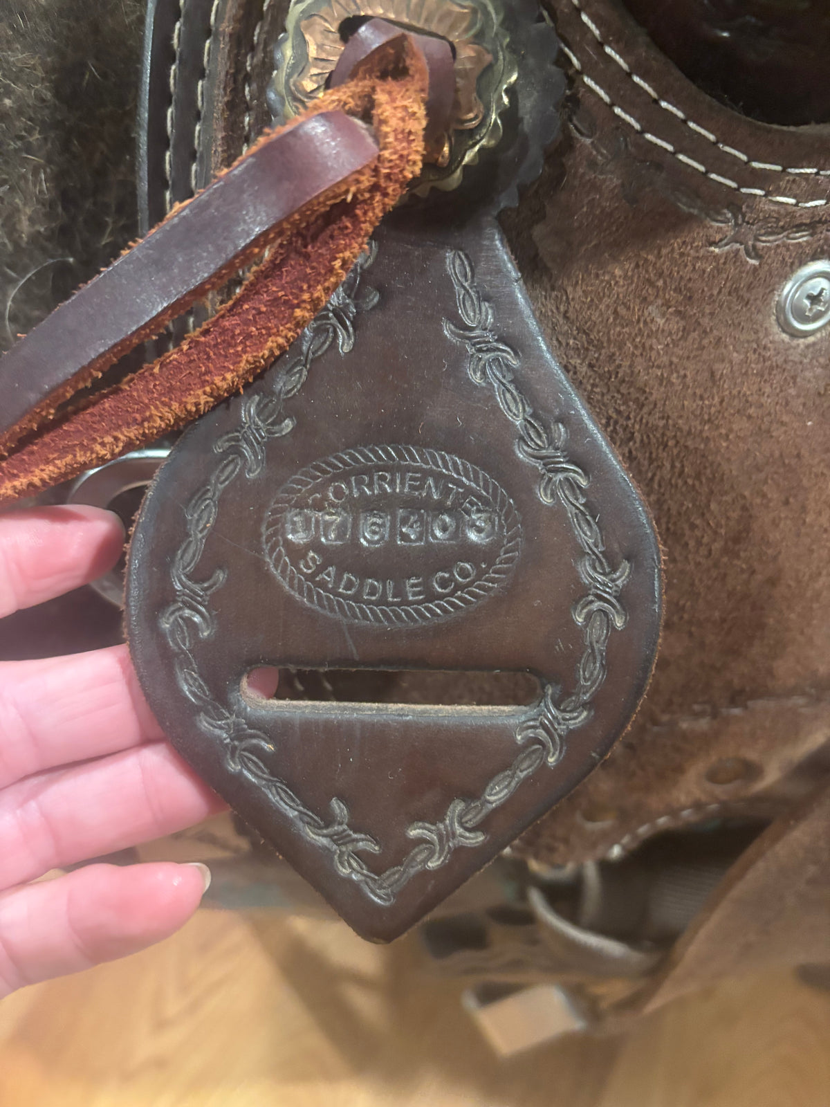 15 " Corriente Barrel Saddle