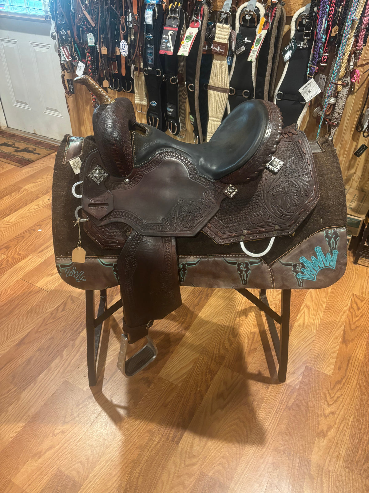 15 " Triple Creek Barrel Saddle