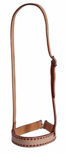 Professional's Choice Latigo Buckstitched Roughout Tiedown Noseband