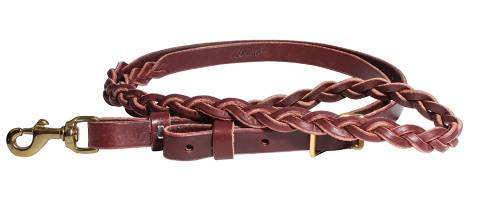 Professional's Choice 3-Plait Latigo Roping Rein