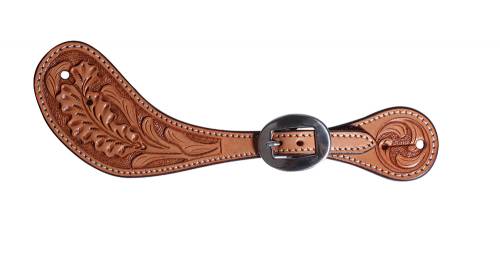 Professional's Choice Oak Spur Strap Muleshoe Style