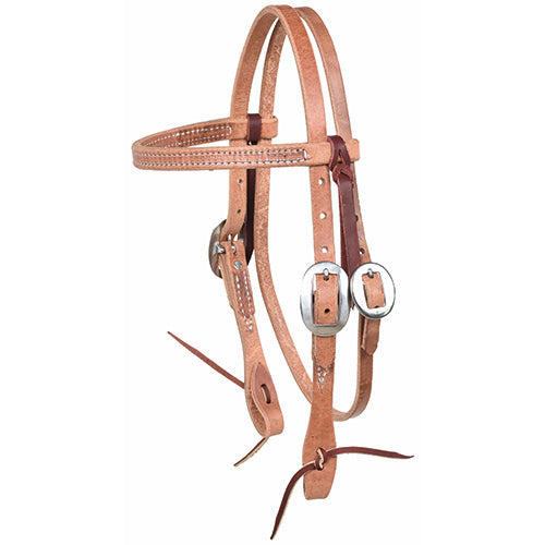 Berlin Leather Pony Browband Headstall