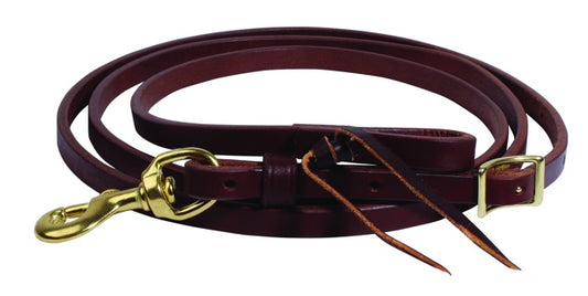 Professional's Choice Ranch Heavy Oil Harness Leather Roping Rein