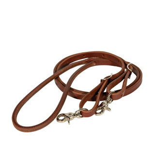 Ranch Heavy Oil  5/8" Competition Rein with Double Snaps
