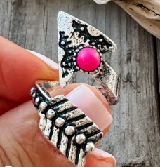 Western Arrow Cuff Ring