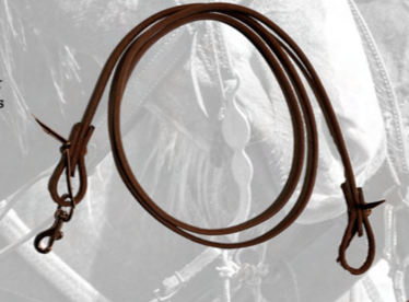 CST Heavy Harness Leather Roping Rein