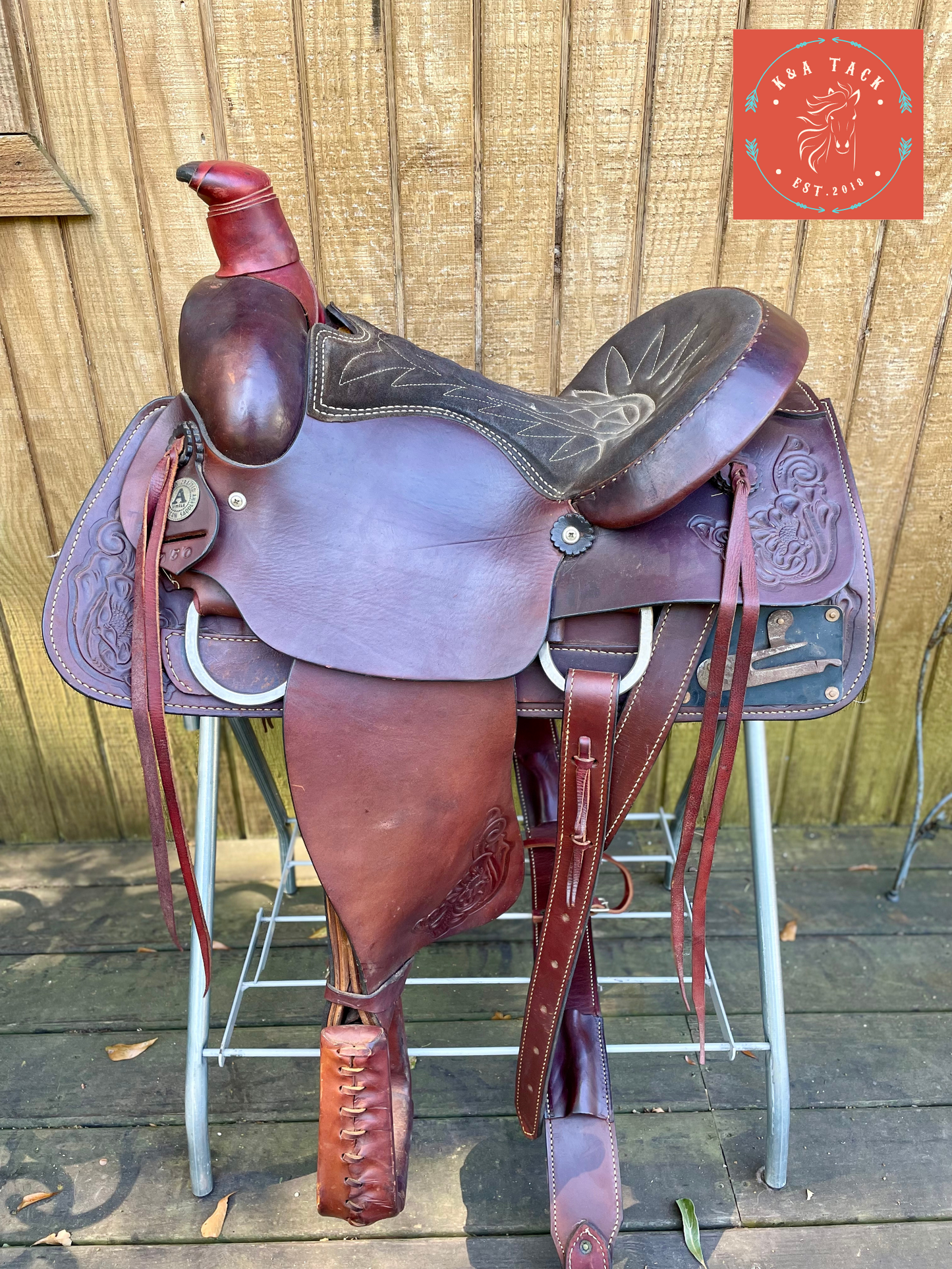 15" Circle A Roper/Trail Saddle