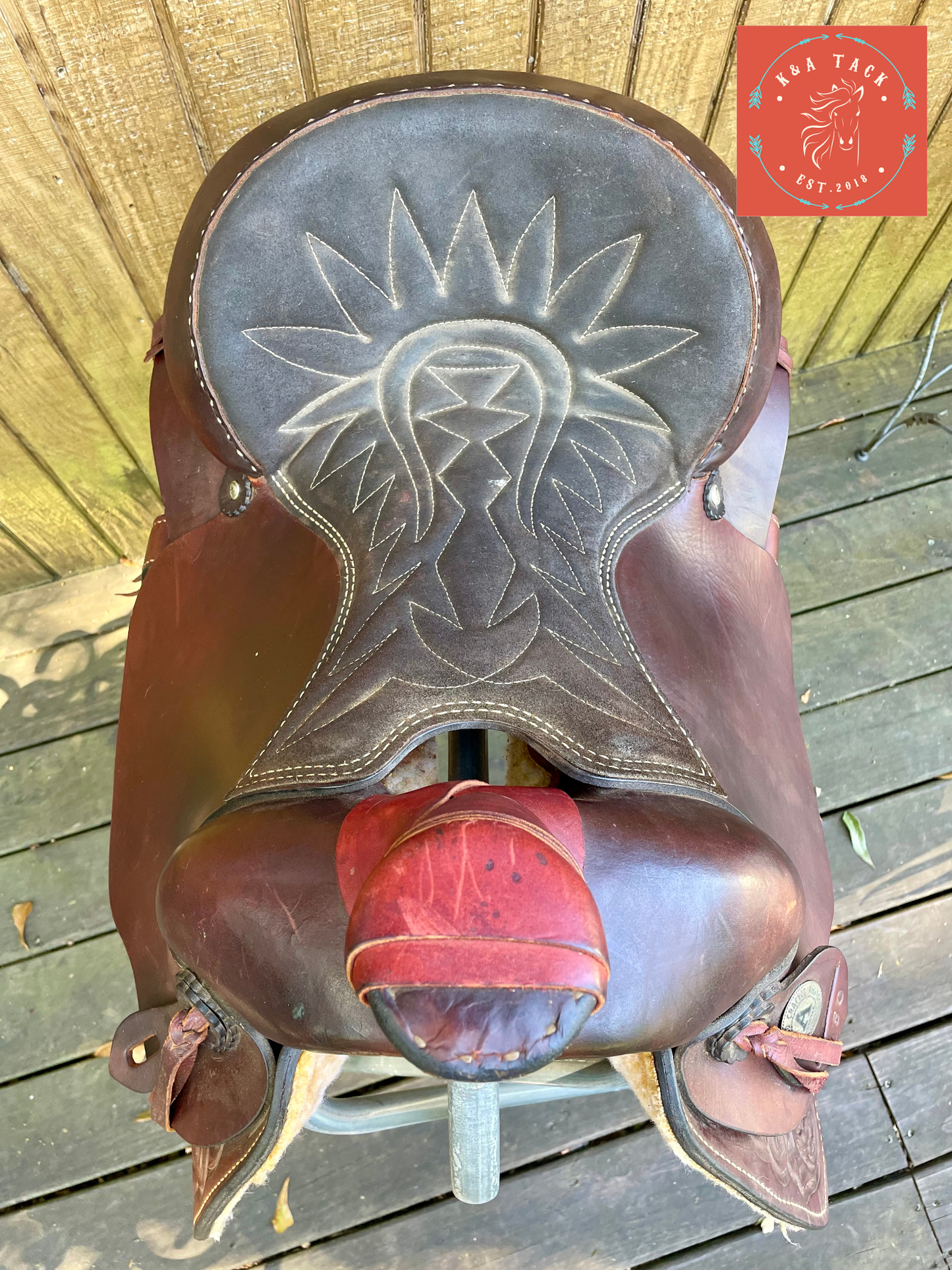 15" Circle A Roper/Trail Saddle