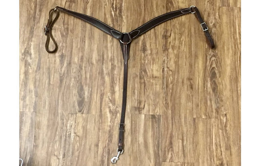 Berlin Leather Ranch Brand Contoured Breast Collar