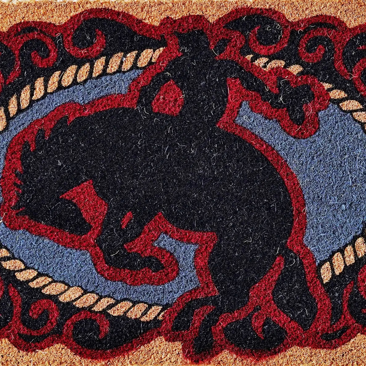 Bucking Bronc Outdoor Coir Mat