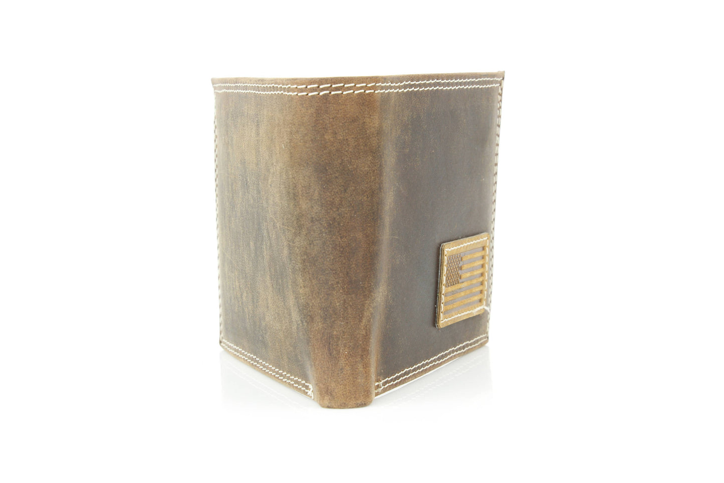 Bi-Fold Men’s Wallet with American Flag