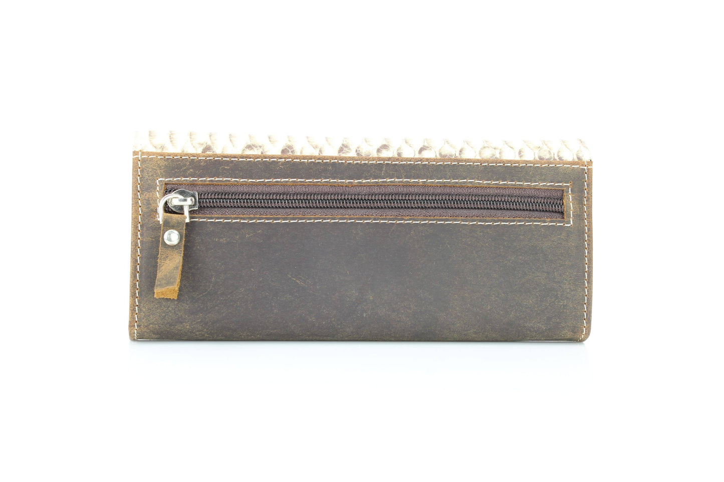 Women’s Wallet with Snake Skin Flap