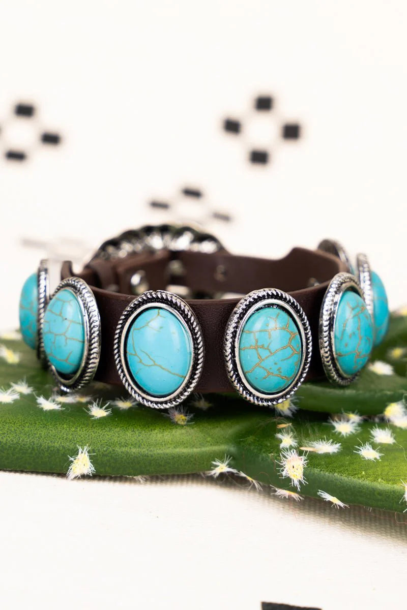 Turquoise Clover Hills Bracelet