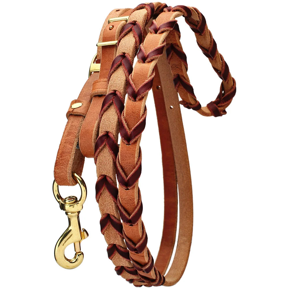 Berlin Leather Laced Barrel Reins