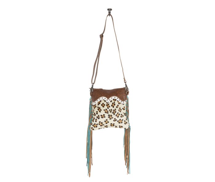 Earth Prints Leather & Hairon Bag