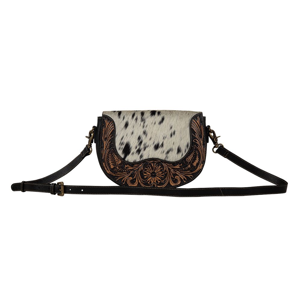 Rio Swoop Bottom Hand Tooled Bag