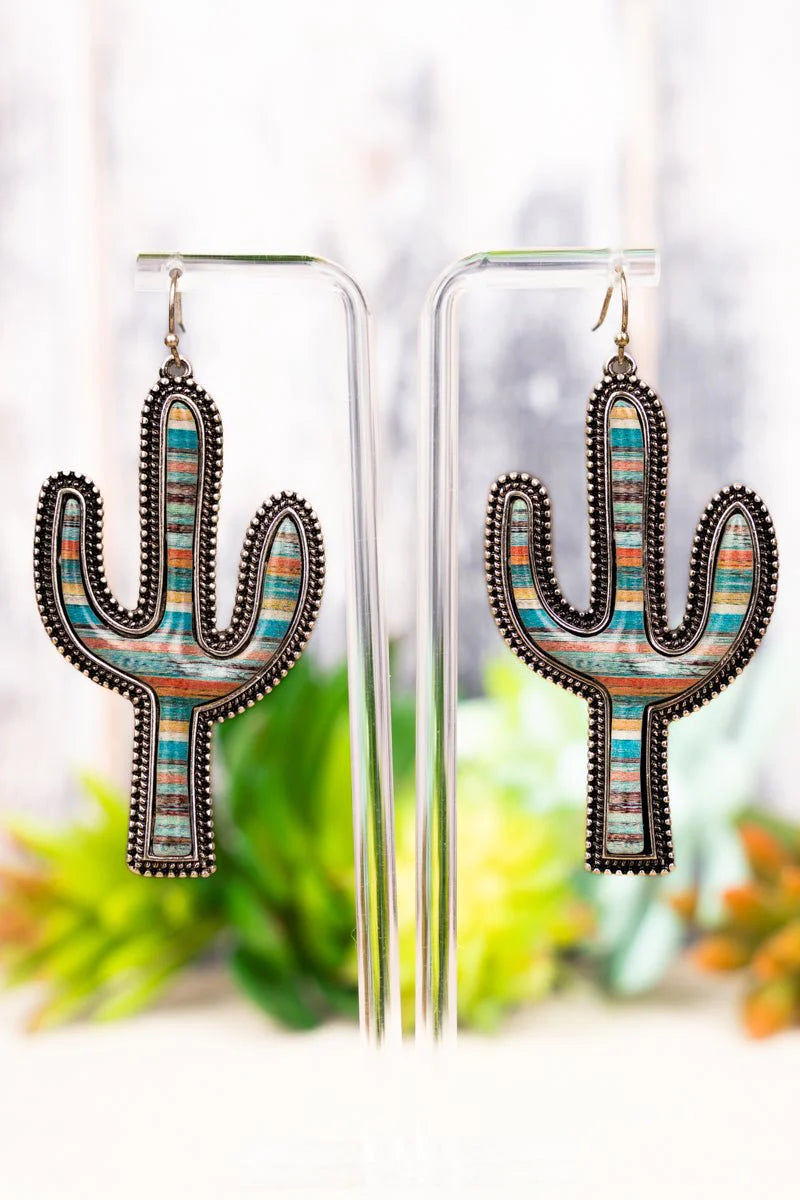 Solana Hills Cactus Earrings