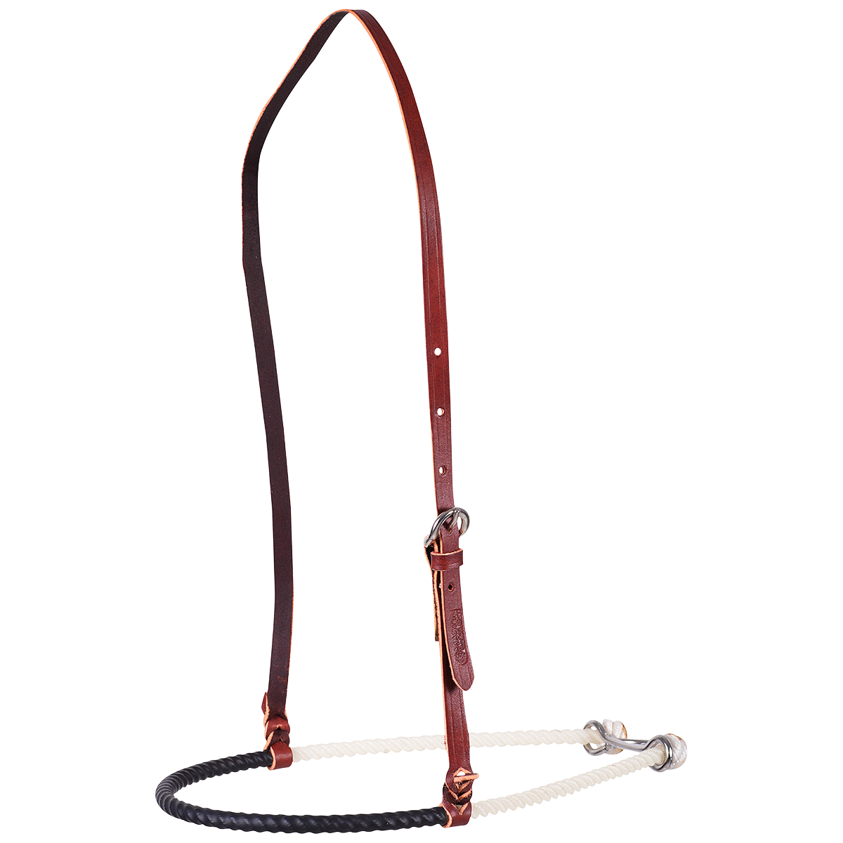 Martin Saddlery Single Rope Noseband with Shrink Tube Cover