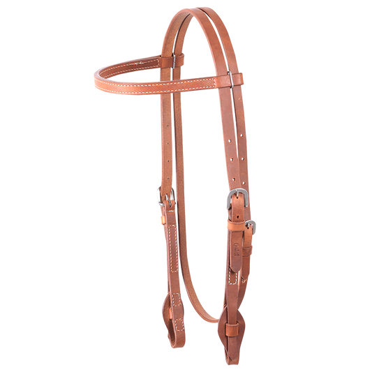 Cashel Stitched Harness Browband Headstall with Quick Change Ends