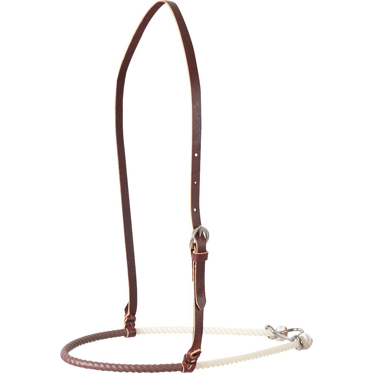 Martin Saddlery Single Rope Noseband with Shrink Tube Cover