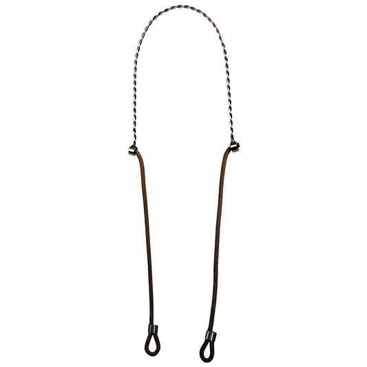 Reinsman Draw Gag Bridle - 1/8" twisted wire crown