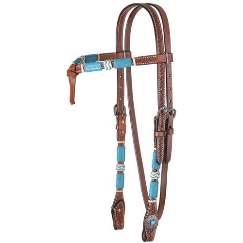 Circle Y Turquoise Roundup Headstall