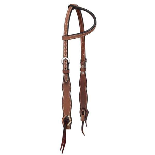 Circle Y Oakwood Heavy Oil Headstall