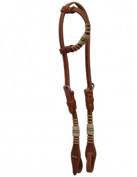 Rawhide Braided Single Ear Headstall