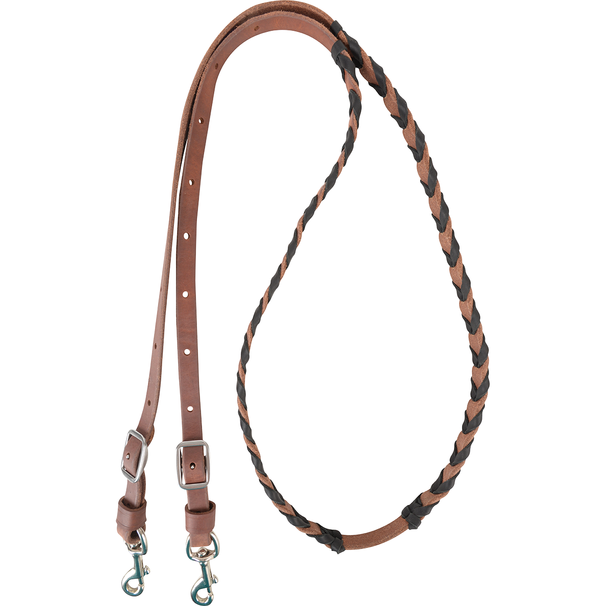 Martin Laced Harness Barrel Rein