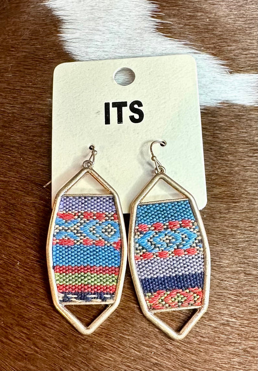 Woven Tribal Earrings