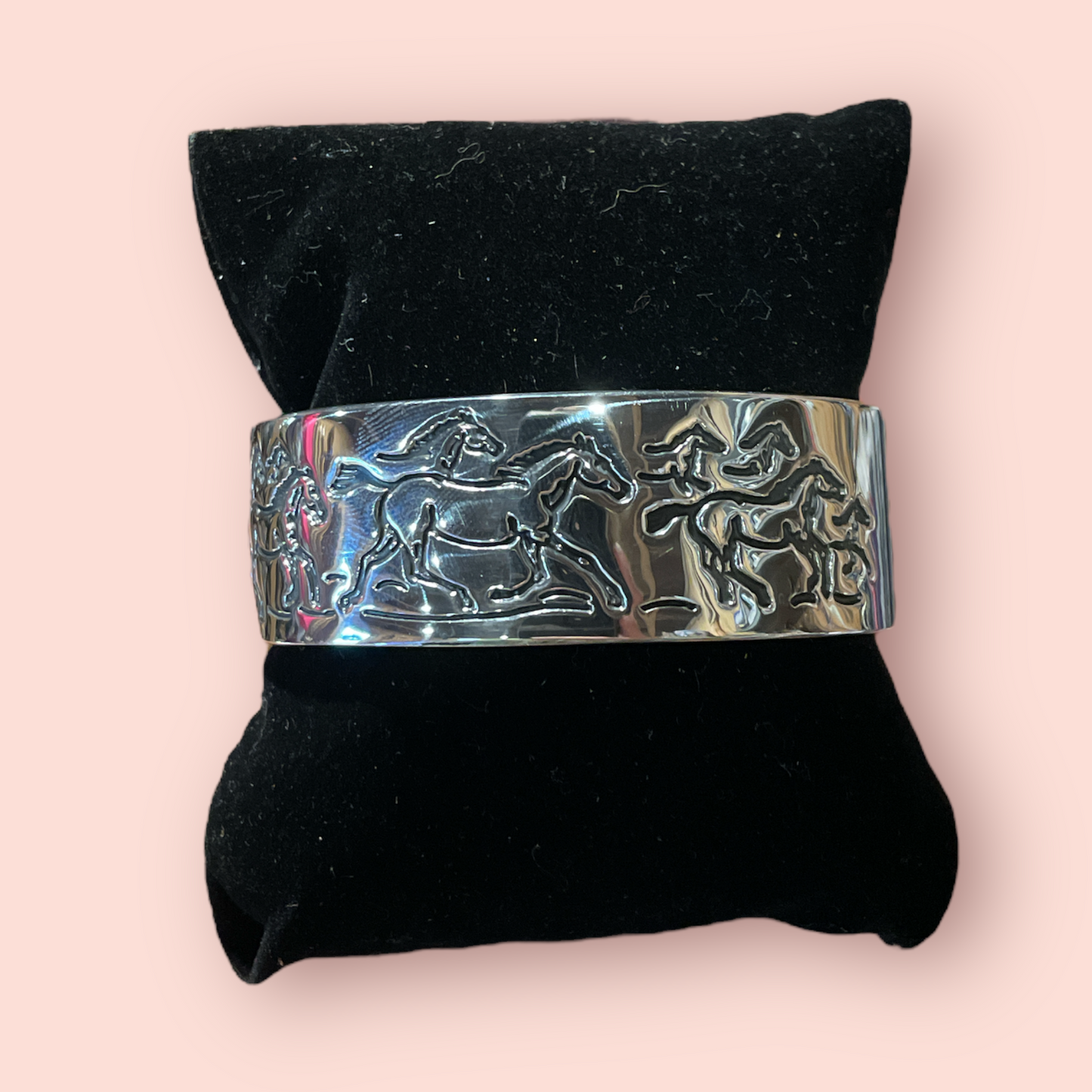 Southwestern Wide Cuff w/ Horses