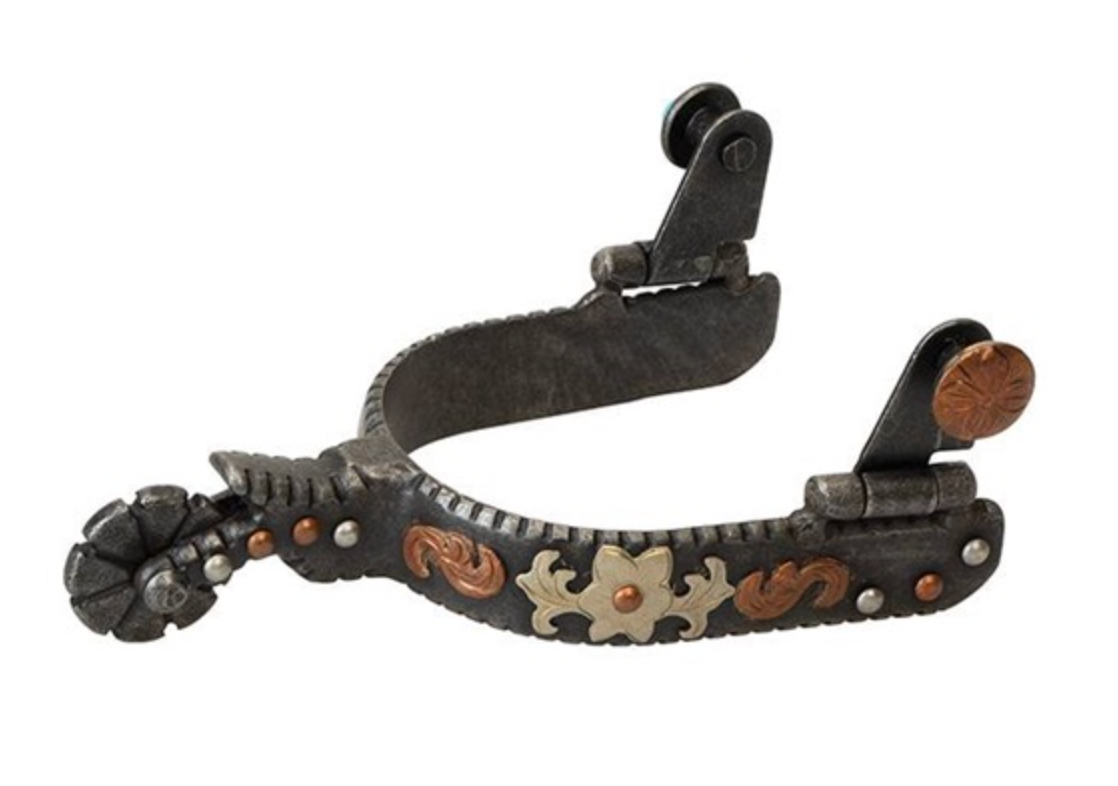 Weaver Ladies' Spur with Floral Design