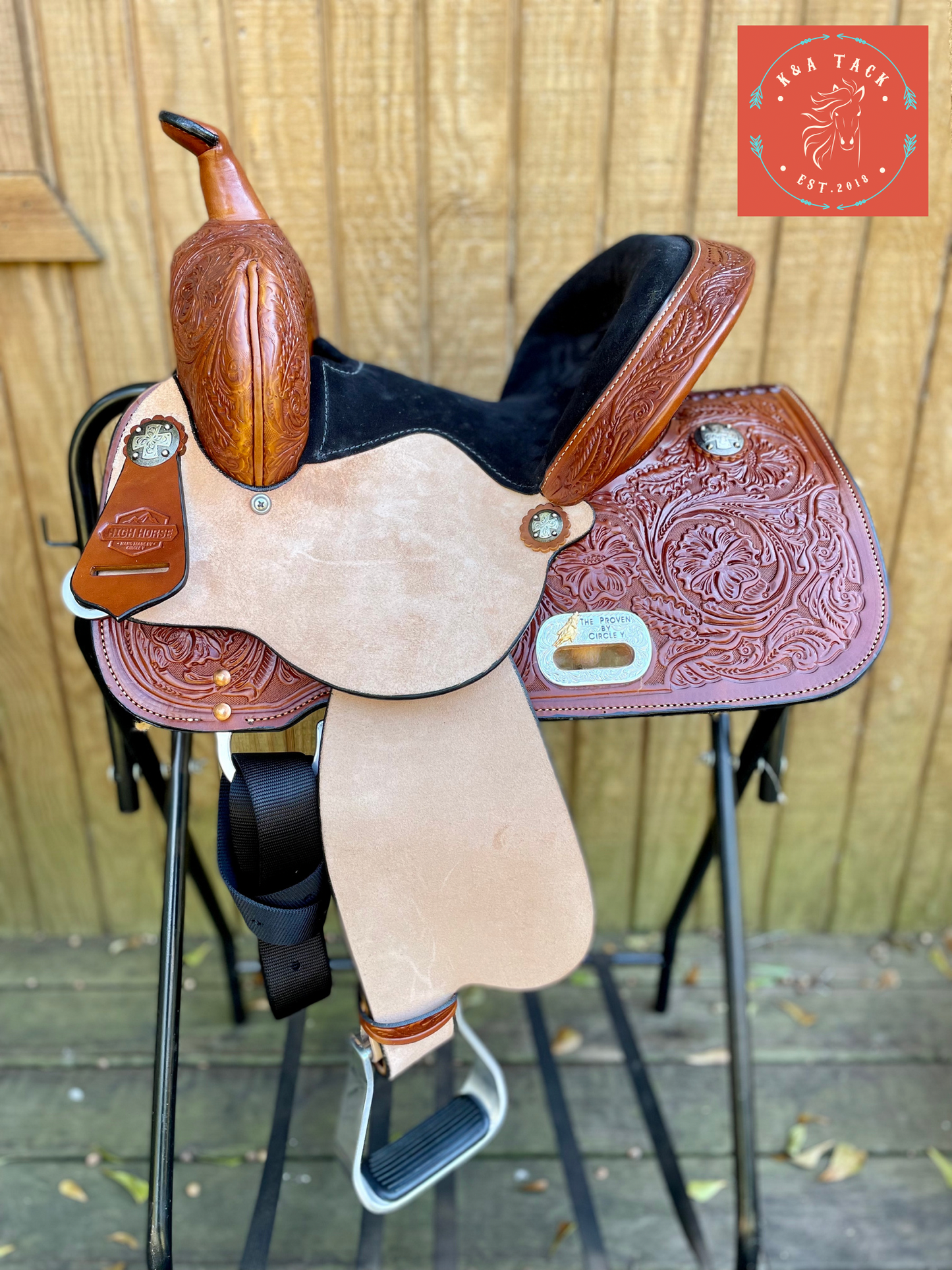 Circle Y Saddlery Proven Mansfield Barrel Saddle